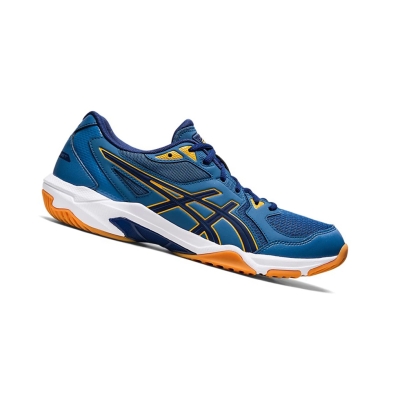 Azure / Deep Ocean Men's Asics GEL-ROCKET 10 Volleyball Shoes | US35196YR