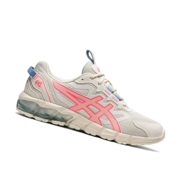 Beige Women's Asics GEL-QUANTUM 90 3 Sneakers | US97436AG