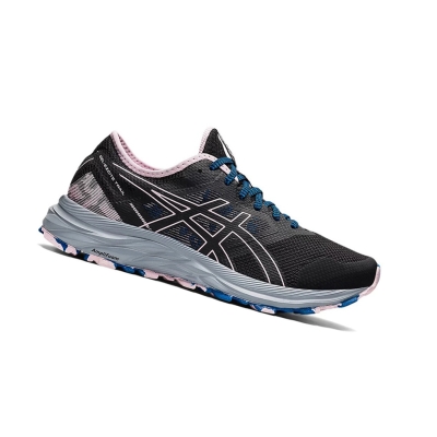 Black / Barely Rose Women's Asics GEL-EXCITE TRAIL Running Shoes | US27186MA