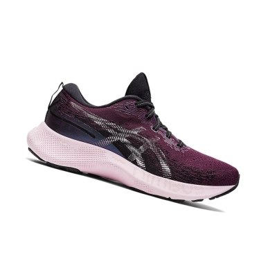 Black / Barely Rose Women's Asics GEL-NIMBUS LITE 3 Running Shoes | US64209IK