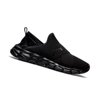 Black / Black Men's Asics QUANTUM LYTE SLIP-ON Sneakers | US17835DB