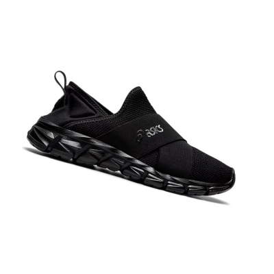 Black / Black Women's Asics QUANTUM LYTE SLIP-ON Sneakers | US05894KB