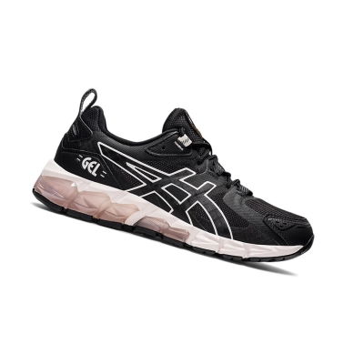 Black / Ginger Peach Women's Asics GEL-QUANTUM 180 Sneakers | US76380MP