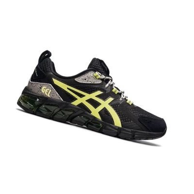 Black / Glow Yellow Men's Asics GEL-QUANTUM 180 Sneakers | US51049RE