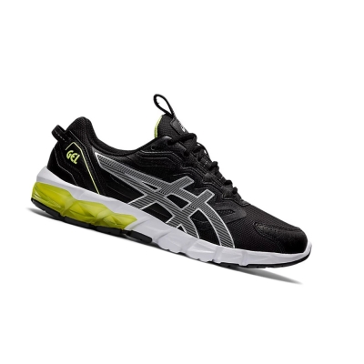 Black / Glow Yellow Men's Asics GEL-QUANTUM 90 Sneakers | US86307IL