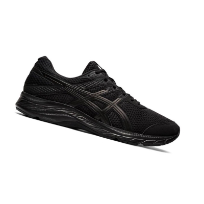 Black Men's Asics GEL-CONTEND 6 Running Shoes | US71023GN