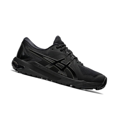 Black Men's Asics GEL-COURSE GLIDE Golf Shoes | US82756TY