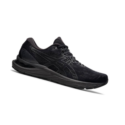 Black Men's Asics GEL-CUMULUS 23 Running Shoes | US83045TL