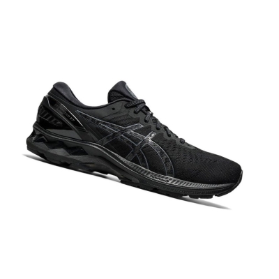 Black Men's Asics GEL-KAYANO 27 Extra Wide Running Shoes | US41609ET