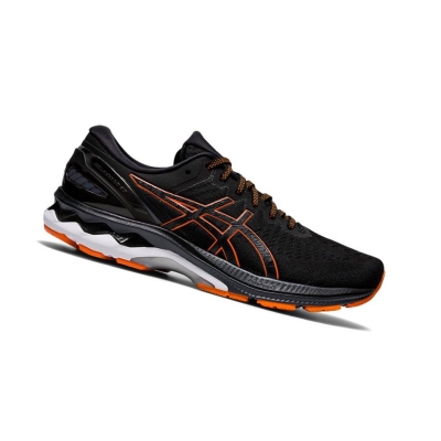 Black Men's Asics GEL-KAYANO 27 Running Shoes | US02739ZO