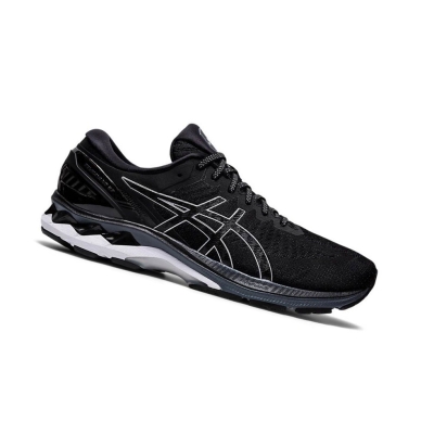 Black Men's Asics GEL-KAYANO 27 Wide Running Shoes | US12764BZ