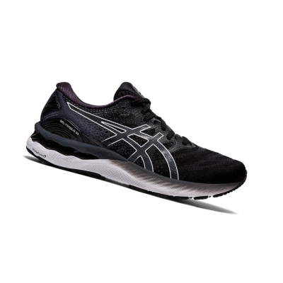 Black Men's Asics GEL-NIMBUS 23 Running Shoes | US56024AH