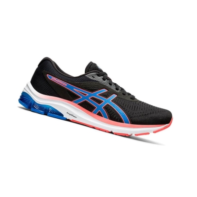 Black Men's Asics GEL-PULSE 12 Running Shoes | US04593MN