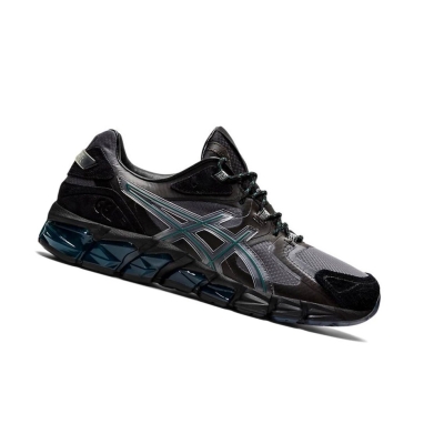 Black Men's Asics GEL-QUANTUM 180 6 Sneakers | US05712HU