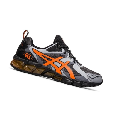 Black Men's Asics GEL-QUANTUM 180 6 Sneakers | US37198BZ