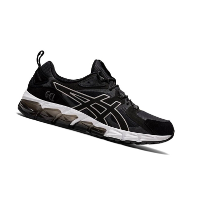 Black Men's Asics GEL-QUANTUM 180 Sneakers | US26905DJ