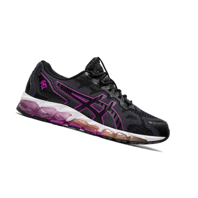 Black Men's Asics GEL-QUANTUM 360 6 Sneakers | US10845VZ