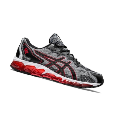 Black Men's Asics GEL-QUANTUM 360 6 Sneakers | US95823QI