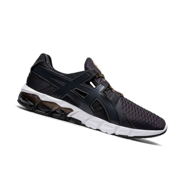 Black Men's Asics GEL-QUANTUM 90 Sneakers | US69410US