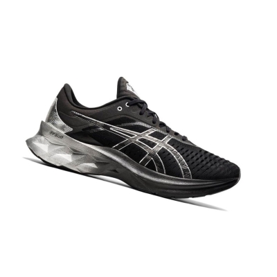 Black Men's Asics NOVABLAST Platinum Running Shoes | US48620CH