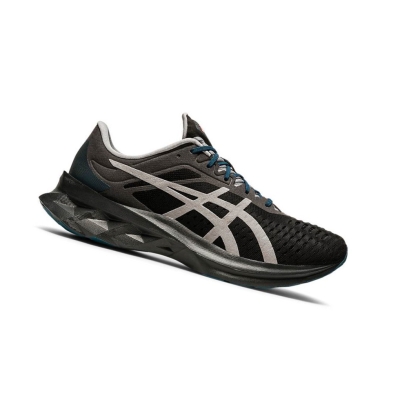 Black Men's Asics NOVABLAST Running Shoes | US07145UM