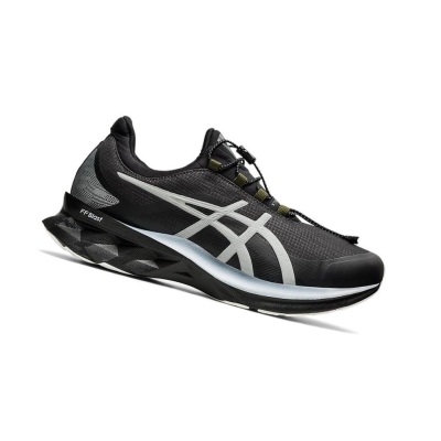 Black Men's Asics NOVABLAST Running Shoes | US14879JB