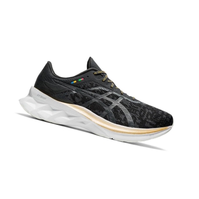 Black Men's Asics NOVABLAST Running Shoes | US21349CU