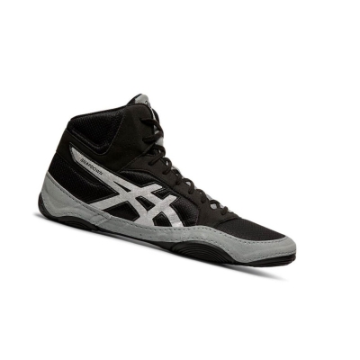 Black Men's Asics SNAPDOWN 2 Wrestling Shoes | US30978NZ