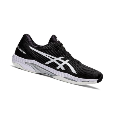 Black Men's Asics SOLUTION SPEED FF 2 Tennis Shoes | US16874QZ