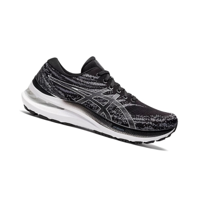 Black / White Women's Asics GEL-KAYANO 29 (D) Running Shoes | US62350ZC