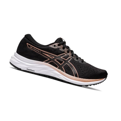 Black Women's Asics GEL-EXCITE 7 Running Shoes | US41325OK