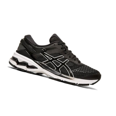 Black Women's Asics GEL-KAYANO 26 Running Shoes | US20759BM