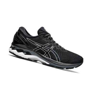 Black Women's Asics GEL-KAYANO 27 Running Shoes | US31805NE