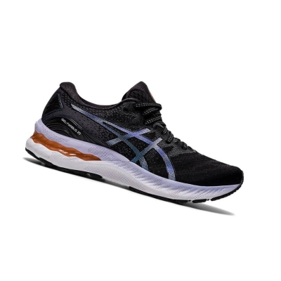 Black Women's Asics GEL-NIMBUS 23 Running Shoes | US75869HQ