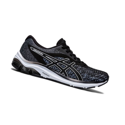 Black Women's Asics GEL-PULSE 12 MK Running Shoes | US13798AI