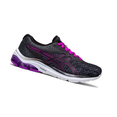 Black Women's Asics GEL-PULSE 12 MK Running Shoes | US14756HO