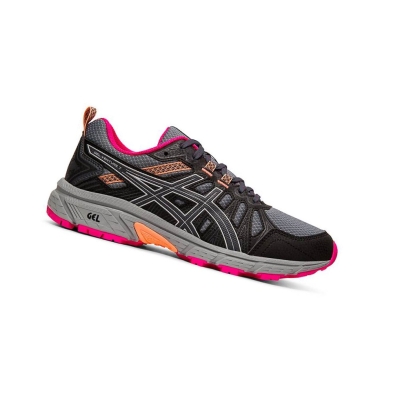 Black Women's Asics GEL-VENTURE 7 Trail Trail Running Shoes | US08459MC