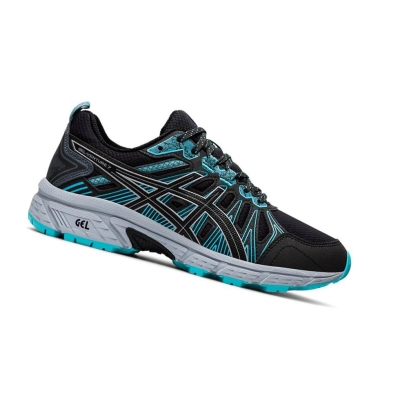 Black Women's Asics GEL-VENTURE 7 Trail Running Shoes | US76902FV