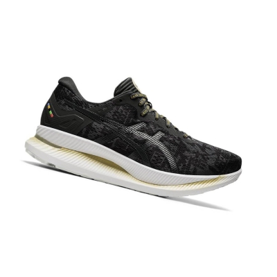 Black Women's Asics GLIDERIDE Running Shoes | US46218QN