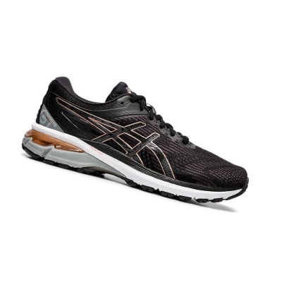 Black Women's Asics GT-2000 8 Running Shoes | US25137HZ