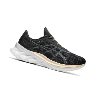 Black Women's Asics NOVABLAST Running Shoes | US24153TJ