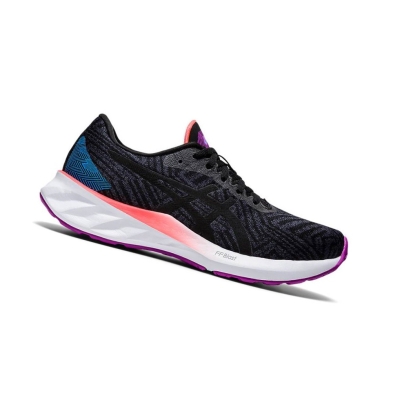 Black Women's Asics ROADBLAST Running Shoes | US24358LR