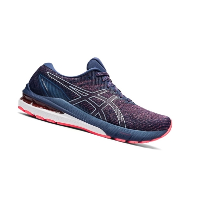 Blazing Coral / Thunder Blue Women's Asics GT-2000 10 Running Shoes | US49206QR