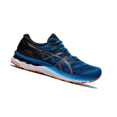 Blue Men's Asics GEL-NIMBUS 23 Running Shoes | US04765KZ