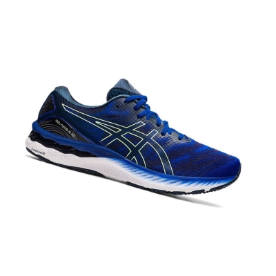 Blue Men's Asics GEL-NIMBUS 23 Running Shoes | US76359JZ