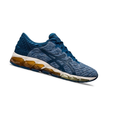 Blue Men's Asics GEL-QUANTUM 360 5 Sneakers | US50924TN