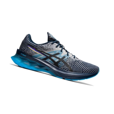 Blue Men's Asics NOVABLAST Running Shoes | US18953XF