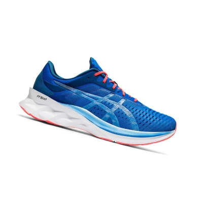 Blue Men's Asics NOVABLAST Running Shoes | US21837RJ