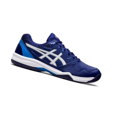 Blue / White Men's Asics GEL-DEDICATE 7 Tennis Shoes | US01567BY