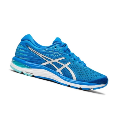 Blue Women's Asics GEL-CUMULUS 21 road Running Shoes | US31890VG